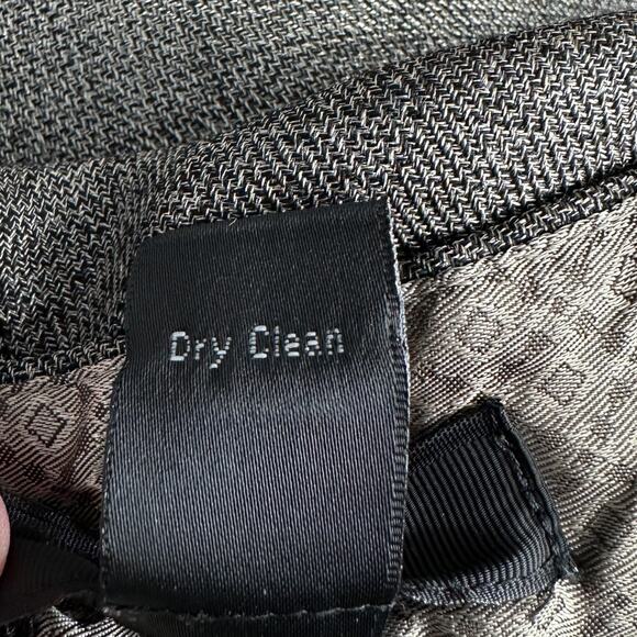 J.Crew Gray Flat Front Wool Blend Lined Formal Classic Trousers Pants Size‎ 4 - Picture 7 of 10